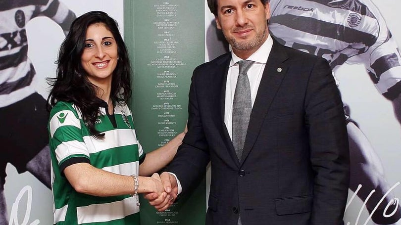 Imagem de Amélia Vale Pereira reforça futebol feminino do Sporting