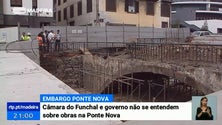 Câmara do Funchal e governo não se entendem sobre obras na Ponte Nova