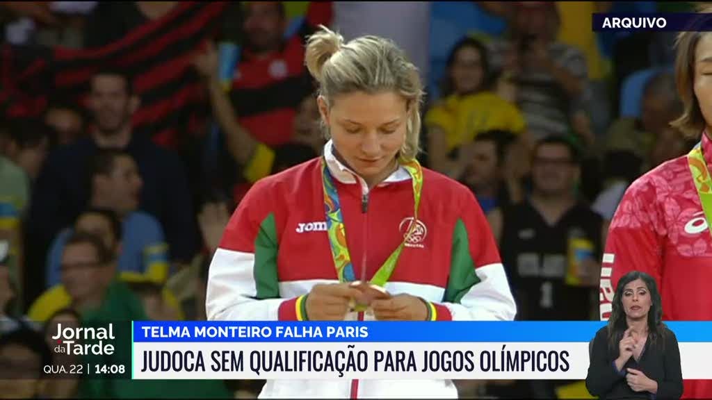 Telma Monteiro está fora dos Jogos Olímpicos de Paris