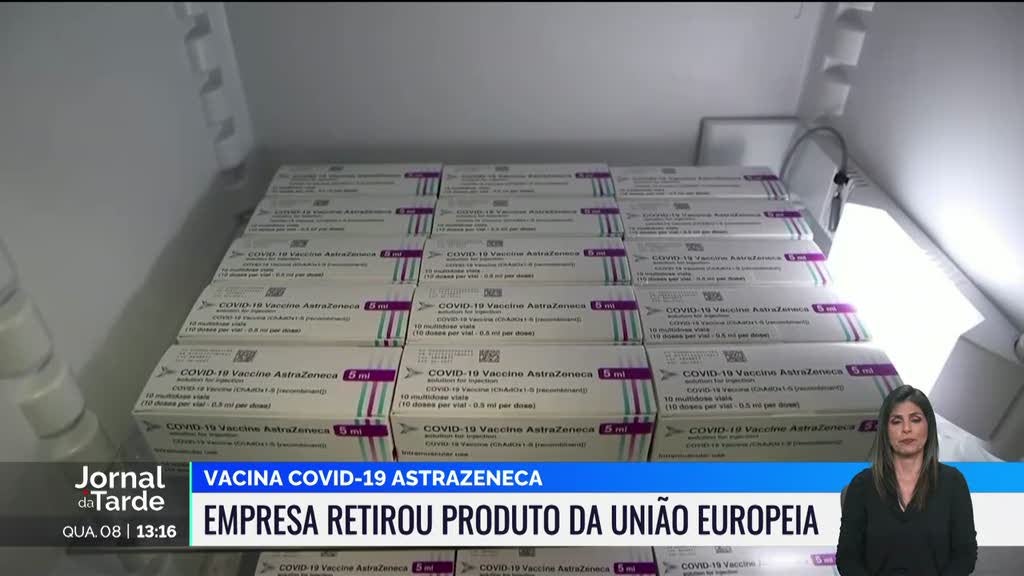 Covid-19. Vacina da Astrazeneca retirada do mercado europeu