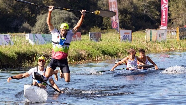 Imagem de Ramalho e Pimenta campeões do mundo de maratona