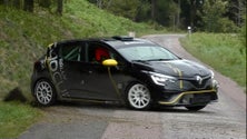 Renato Pita testa novo Renault Clio Rally5