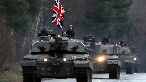 Militares ucranianos chegam ao Reino Unido para treino em tanques Challenger 2