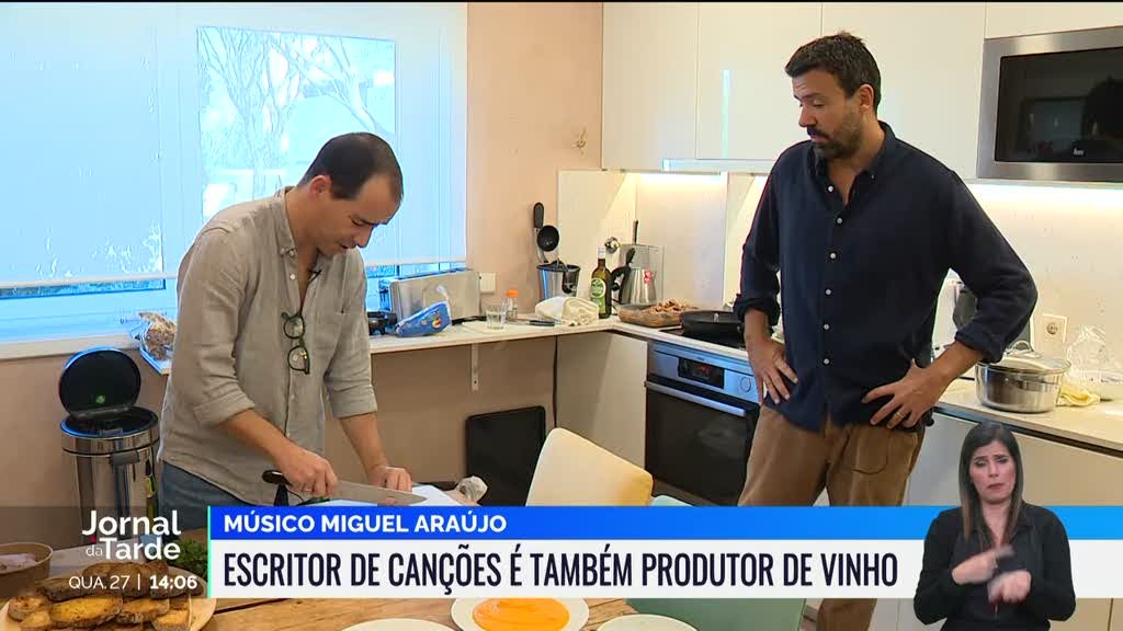 Músico Miguel Araújo revelou à RTP um lado desconhecido do grande público