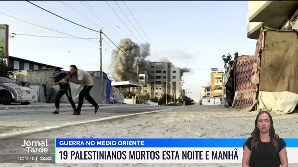 Nova vaga de ataques israelitas atinge vários locais de Gaza