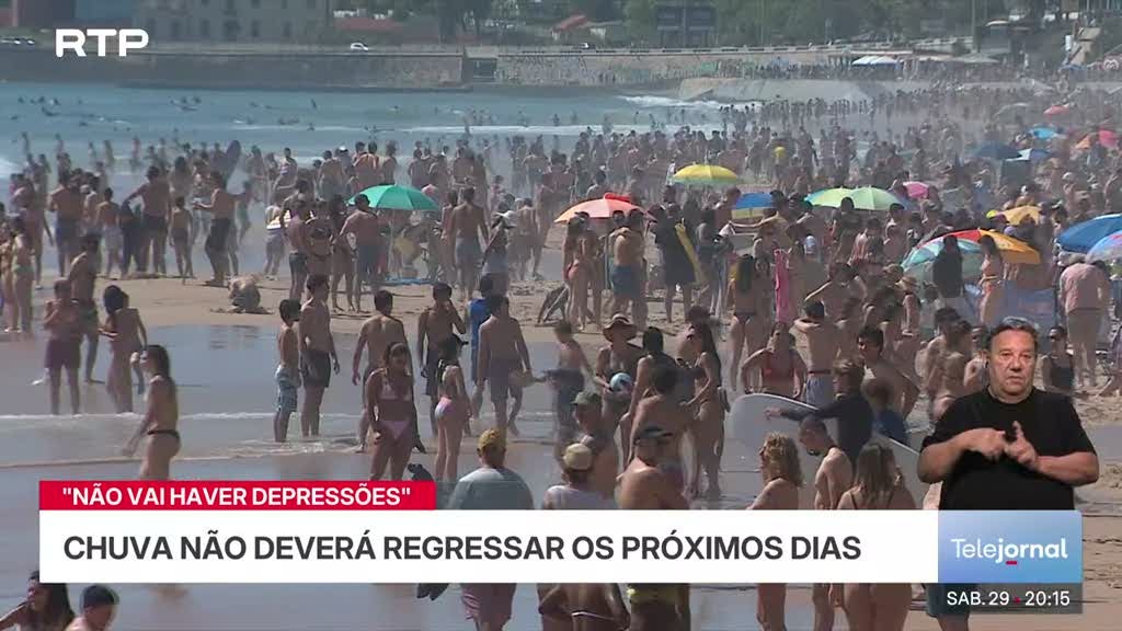 Imagem de Depois da chuva, vêm aí bons dias para praia