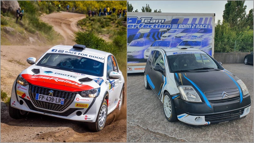 Imagem de Ivo Sardinha no Rali Vinho Madeira com o Peugeot 208 Rally4 da PT Racing