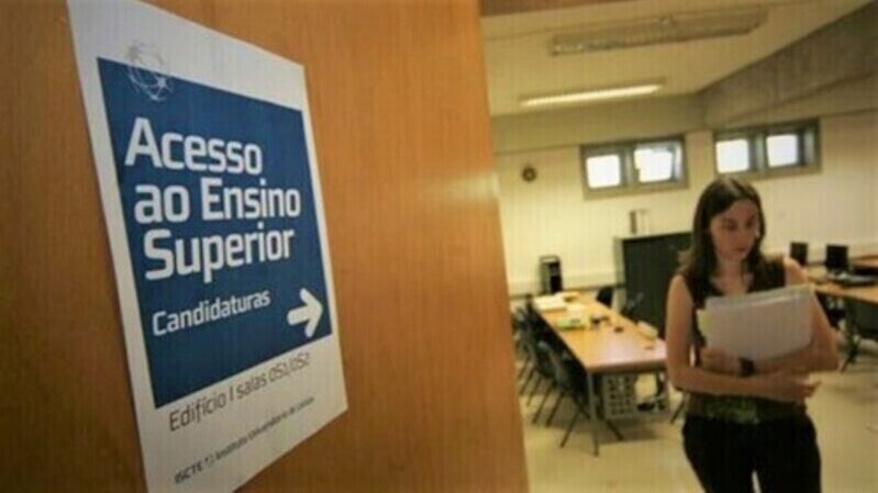 Menos alunos entraram no ensino superior