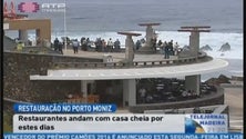 Os restaurantes do Porto Moniz estão cheios nesta altura do ano (Vídeo)