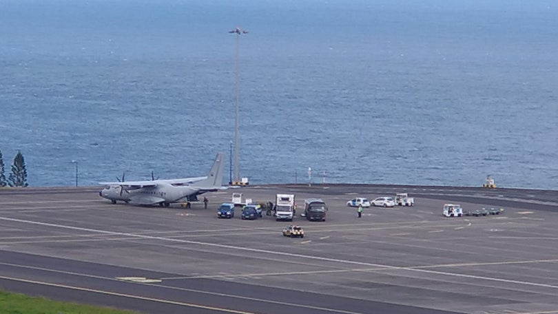 Imagem de Covid-19: Avião militar chegou à Madeira com 50 mil testes rápidos