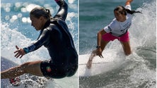 Imagem de Portuguesas na terceira ronda do surf