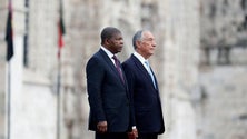 Imagem de Presidente português felicitou João Lourenço pela reeleição