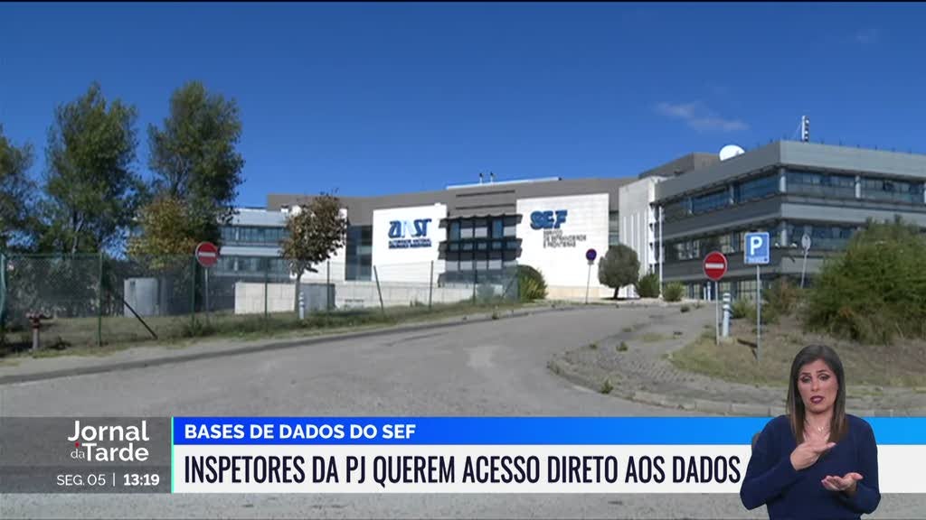 Inspetores da PJ querem acesso direto aos dados da base de dados do SEF