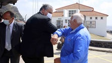 Imagem de Vasco Cordeiro visita a ilha do Corvo (Vídeo)