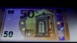 Polícia esclarece as marcas de segurança que se escondem na nova nota de 50 euros