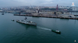 Imagem de NRP Afonso Cerqueira a caminho da Madeira