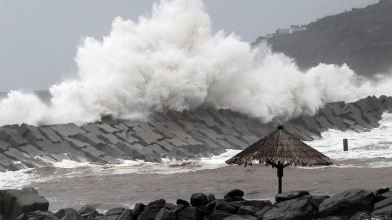 Imagem de Aviso de agitação marítima forte na Madeira