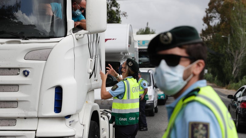 Imagem de GNR faz fiscalização dos veículos pesados