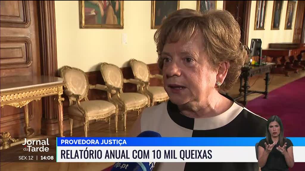 Dez mil queixas. Provedora de Justiça entregou relatório anual de atividade