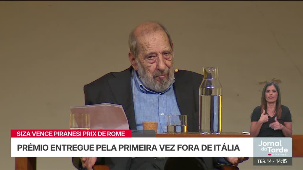Siza Vieira premiado pela Academia de Roma