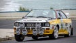 Alexandre Lourenço com o Audi Quattro A2