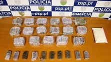 Imagem de PSP apreende 9 kg de haxixe e 505 gramas de mefedrona no Funchal