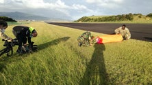 Imagem de Pista transversal da Base das Lajes reativada por proposta dos americanos (Vídeo)
