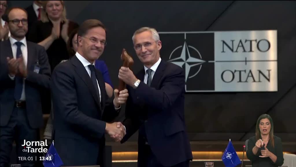 Mark Rutte sucede a Jens Stoltenberg na liderança da NATO