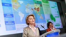Imagem de Covid-19. Comissão Europeia criou equipa oficial de resposta à nova pneumonia viral