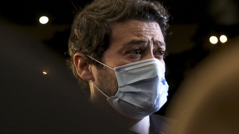 Imagem de André Ventura está infetado