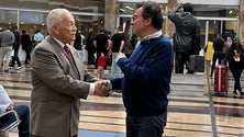 Imagem de Rui Abreu em visita à comunidade da África do Sul (áudio)