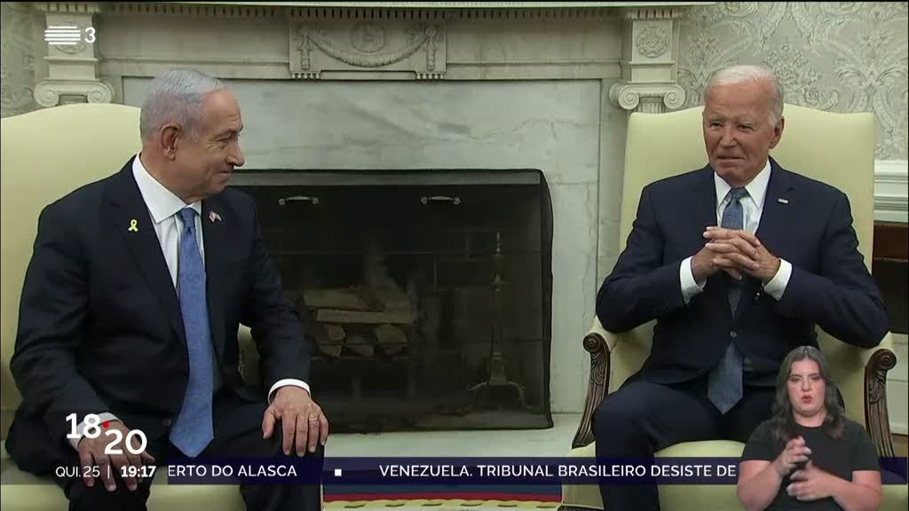 Benjamin Netanyahu agradece a Joe Biden "50 anos de apoio a Israel"