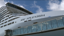 Imagem de Covid a bordo do MS Splendida (vídeo)