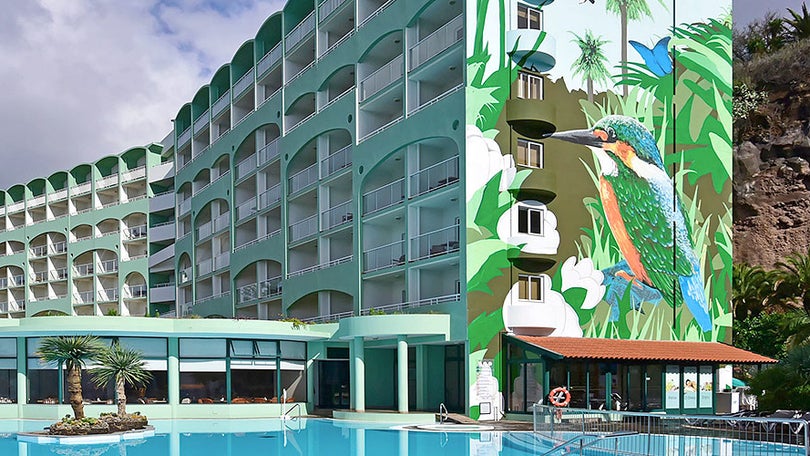 Imagem de Madeira aloja ucranianos em hotel