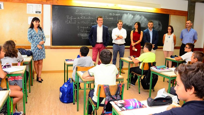 Imagem de Todos os elementos do Governo da Madeira visitaram as suas escolas no início do ano escolar