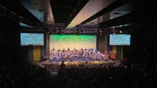 Imagem de Concerto de Primavera juntou Conservatório e Banda Militar da Madeira (vídeo)
