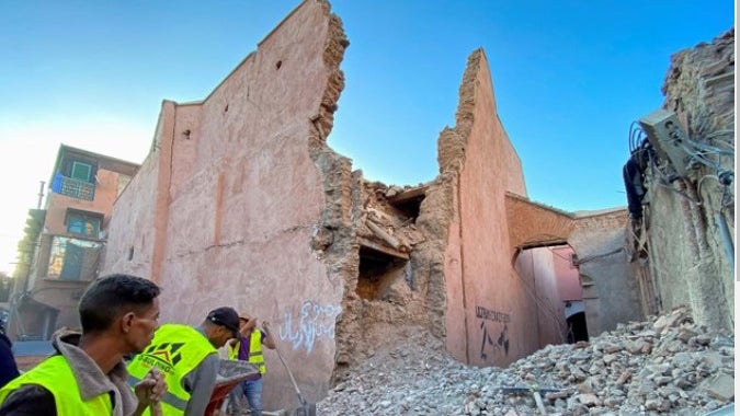Sismo em Marrocos causa 632 mortos