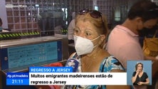 Imagem de Muitos emigrantes madeirenses estão de regresso a Jersey após as férias (Vídeo)