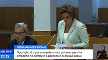 Imagem de BE diz que as desigualdades sociais estão a aumentar e suscita debate de urgência no Parlamento Regional [Vídeo]