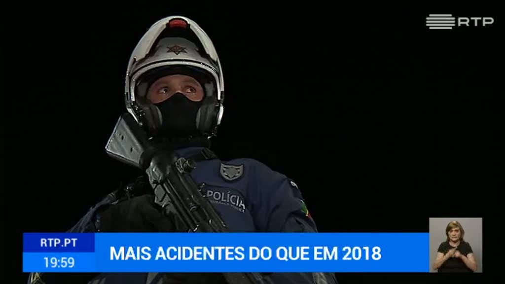 Aumentaram os acidentes nas estradas