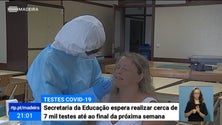 Imagem de Covid-19: Madeira prevê realizar 7 mil testes a docentes e funcionários das escolas (Vídeo)