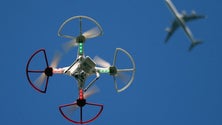 Imagem de Drones mais perigosos do que as aves para aeronaves