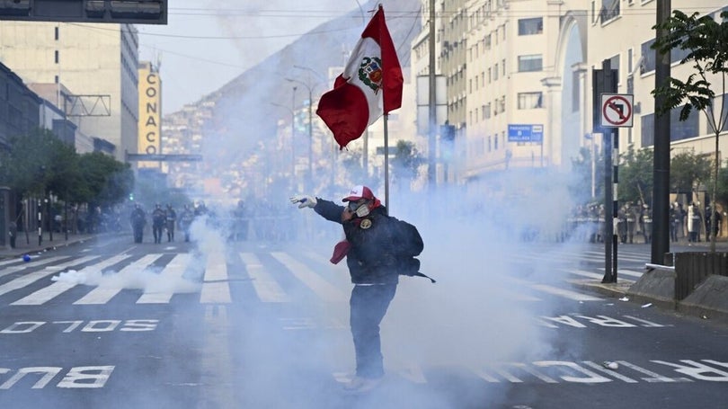 Imagem de Sete dos 66 portugueses ainda estão retidos no Peru