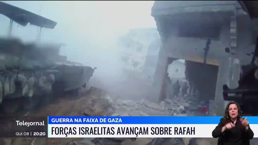 Médio Oriente. Israel intensificou ofensiva no sul da Faixa de Gaza