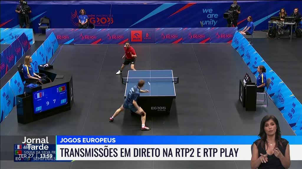 Mais uma medalha para Portugal. Marcos Freitas na final no ténis de mesa