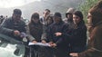 Moradores da Eira do Mourão manifestaram-se contra a construção do túnel do Espigão