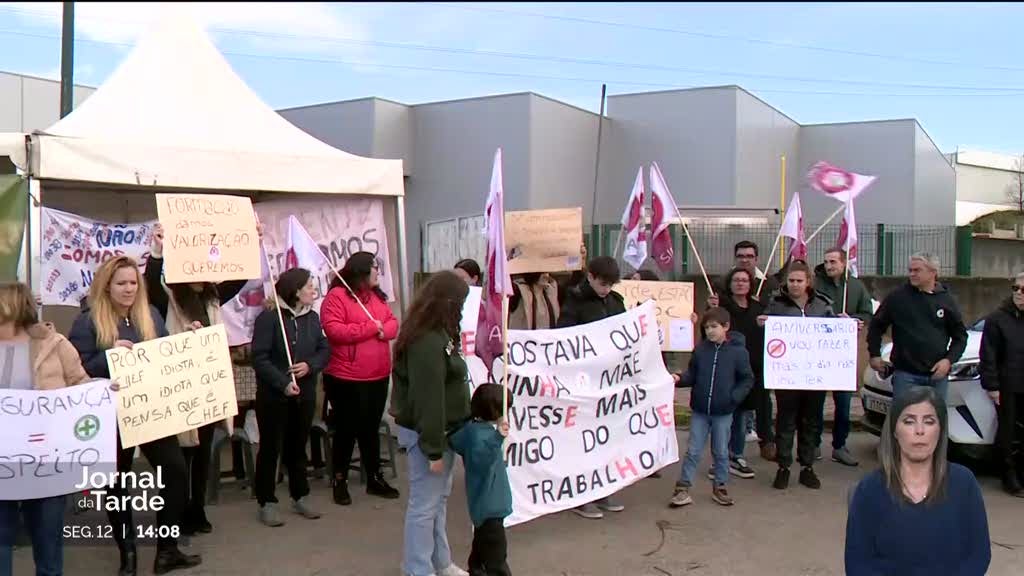 Greve "Varandas de Sousa". Trabalhadores queixam-se de falta de segurança