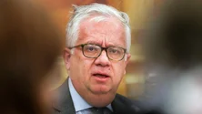 Imagem de Eduardo Cabrita no Tribunal da Relação de Évora para ser interrogado