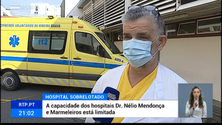 Imagem de 25 utentes à espera de camas (vídeo)