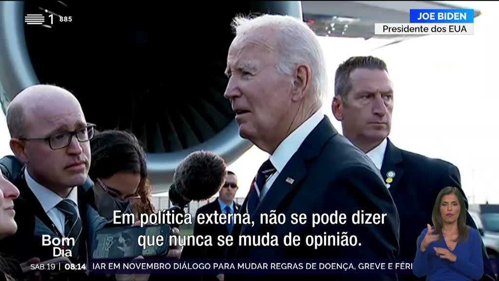 Joe Biden revela que não há consenso para Ucrânia utilizar armas de longo alcance